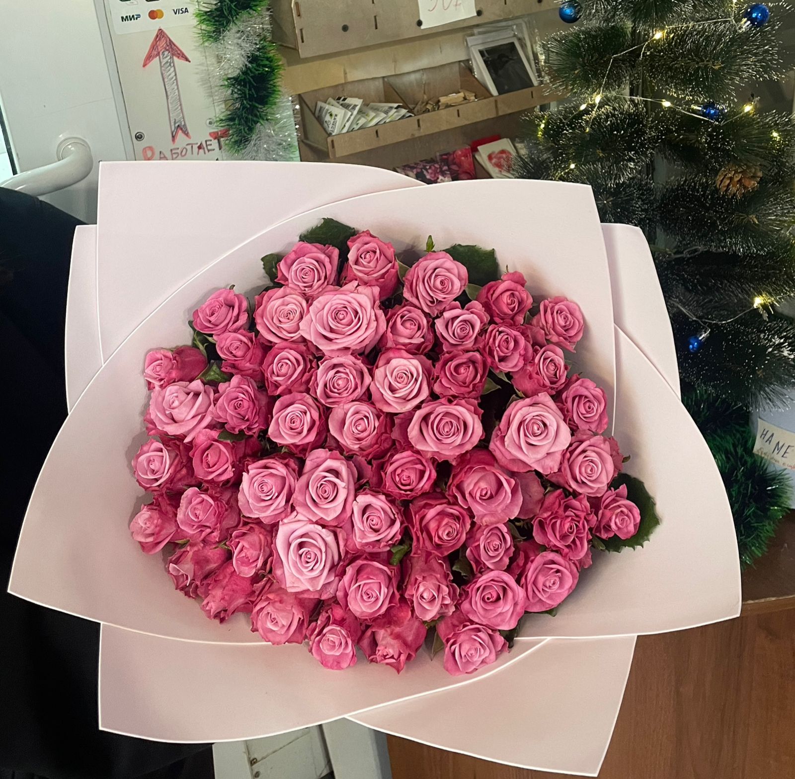 51 роза 50 сантиметров 💘