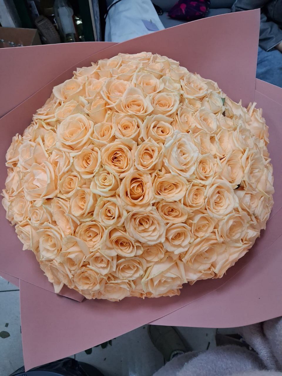 101 роза 30 сантиметров