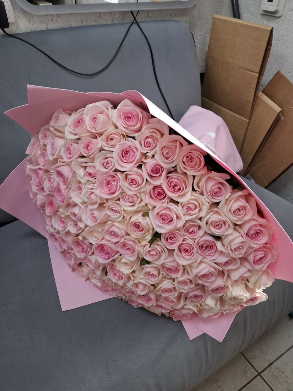 Букет 101 роза , 50 сантиметров🥰