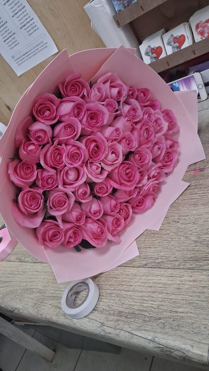 51 роза 40 сантиметров🥰