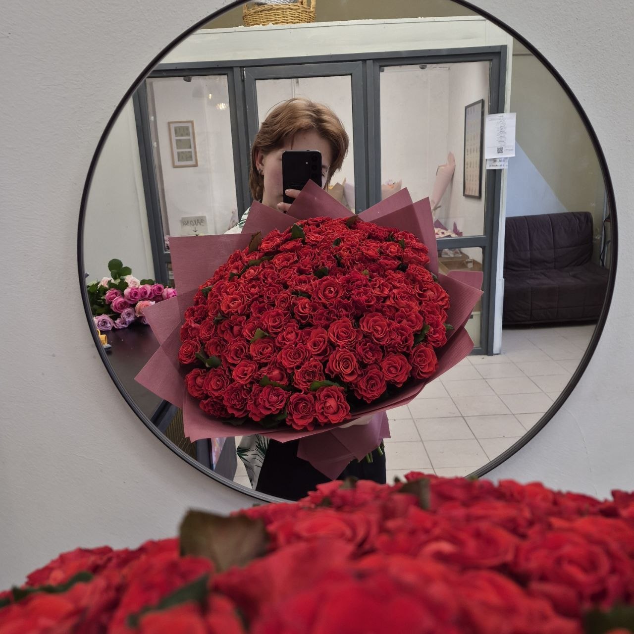 101 роза 50 сантиметров