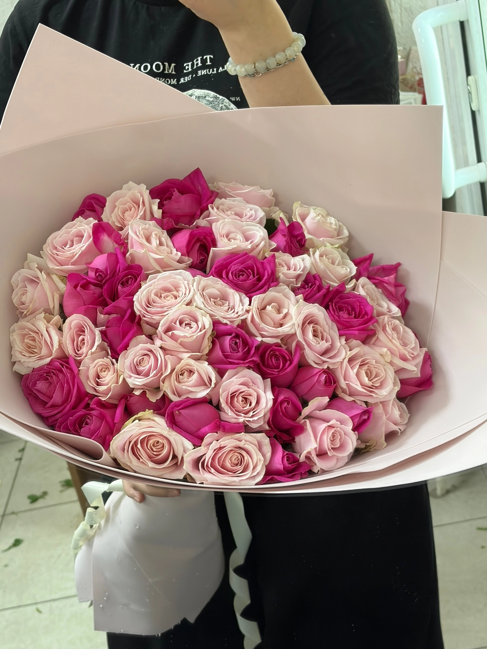 51 роза 40 сантиметров