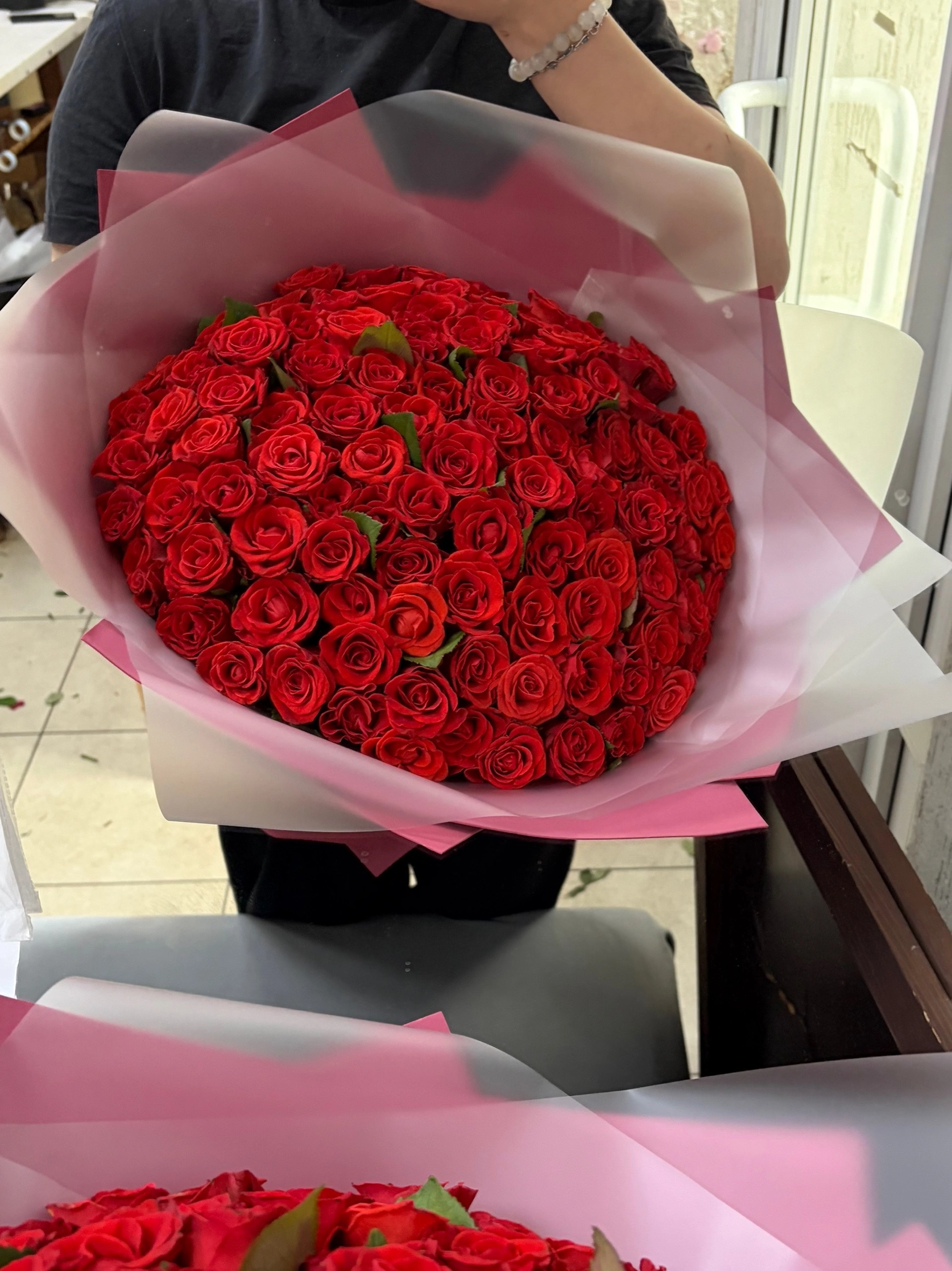 51 роза 50 сантиметров