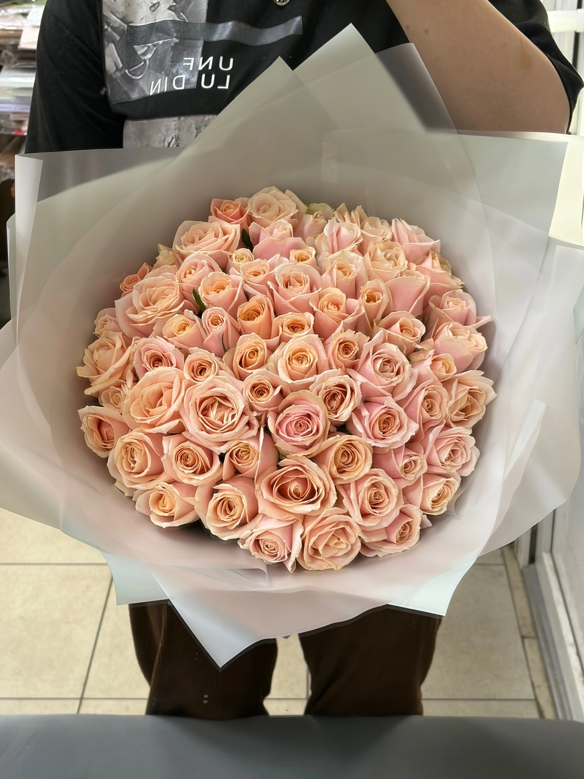 51 роза 40 сантиметров