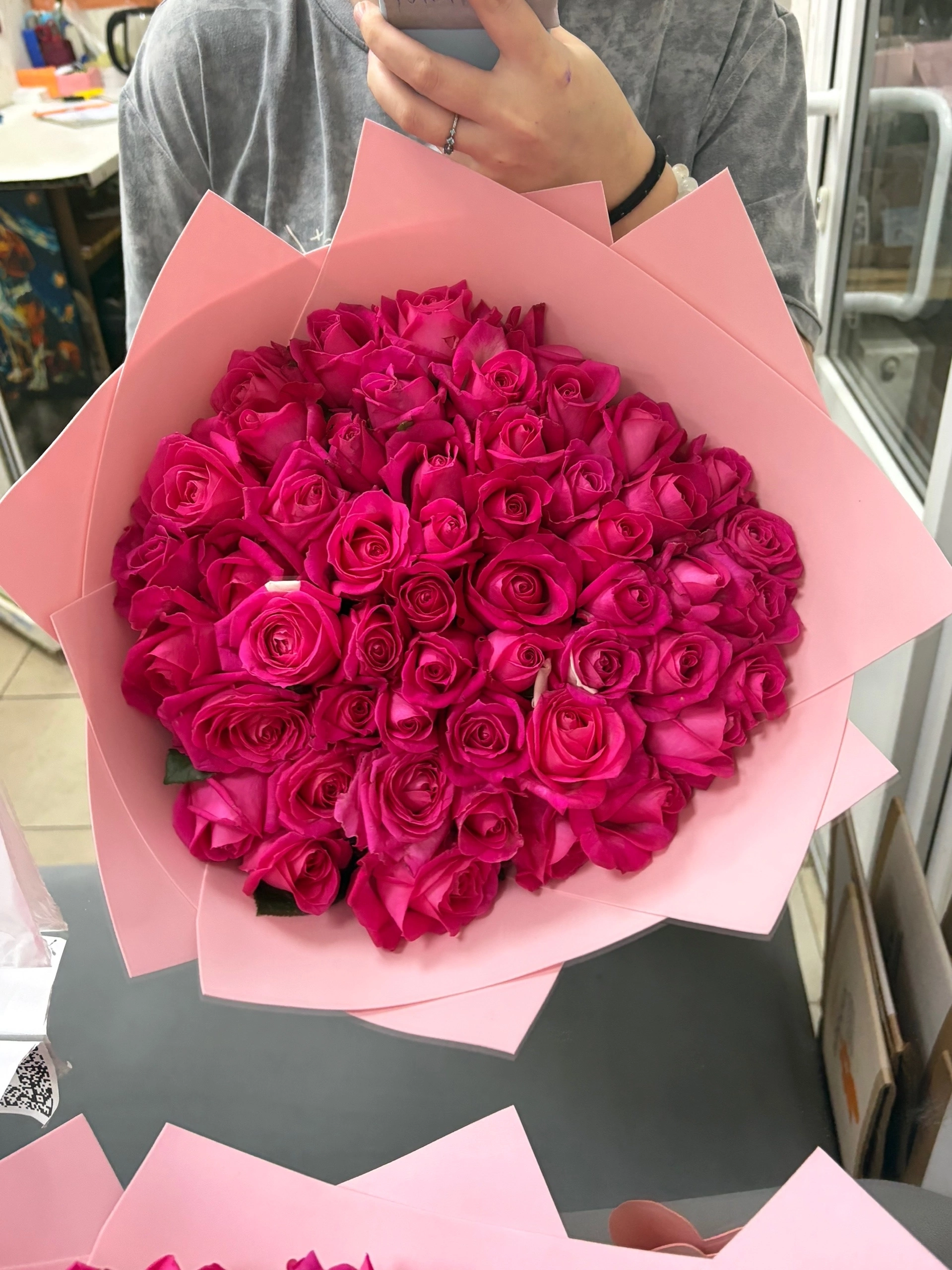 51 роза 40 сантиметров