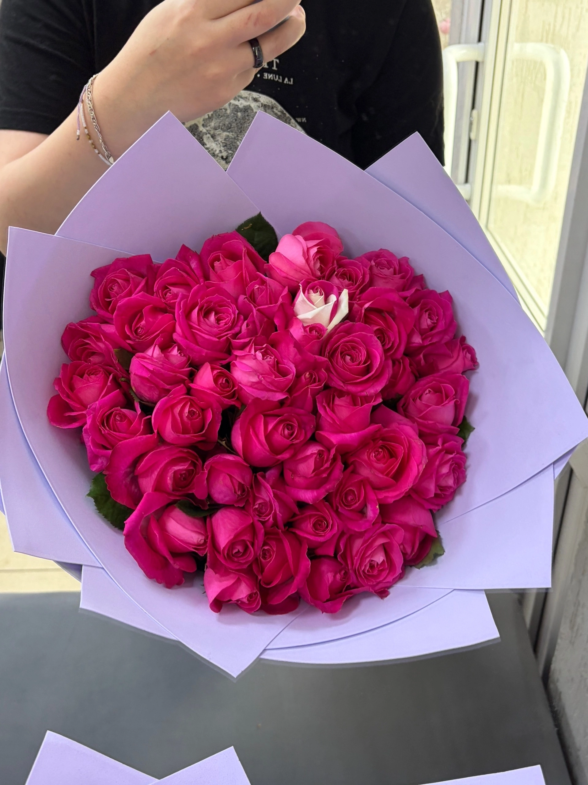 41 роза 40 сантиметров