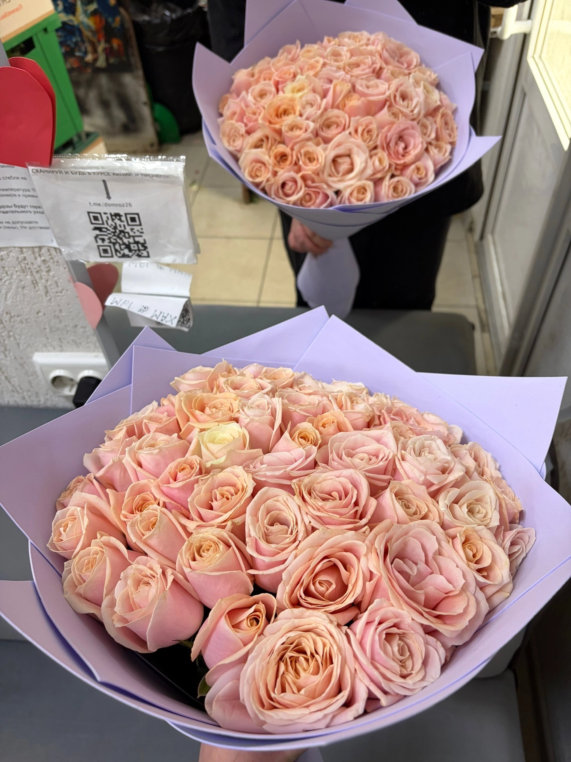 51 роза 40 сантиметров