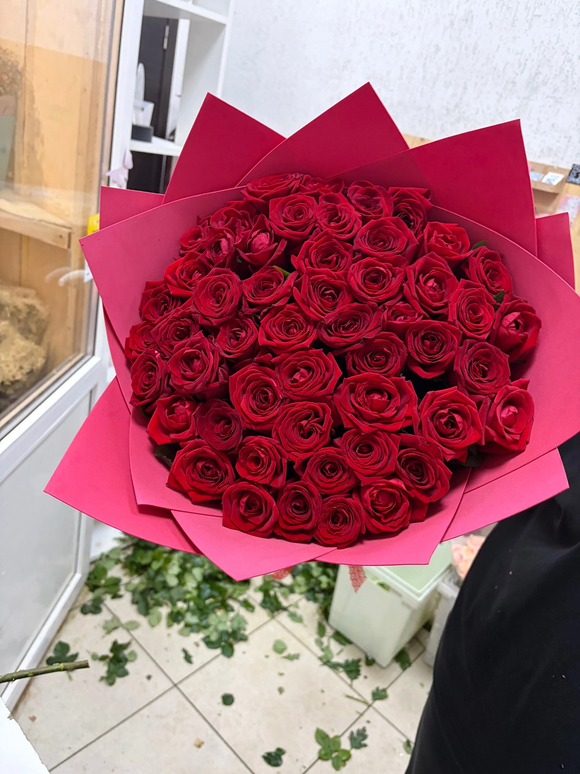 51 роза 50 сантиметров
