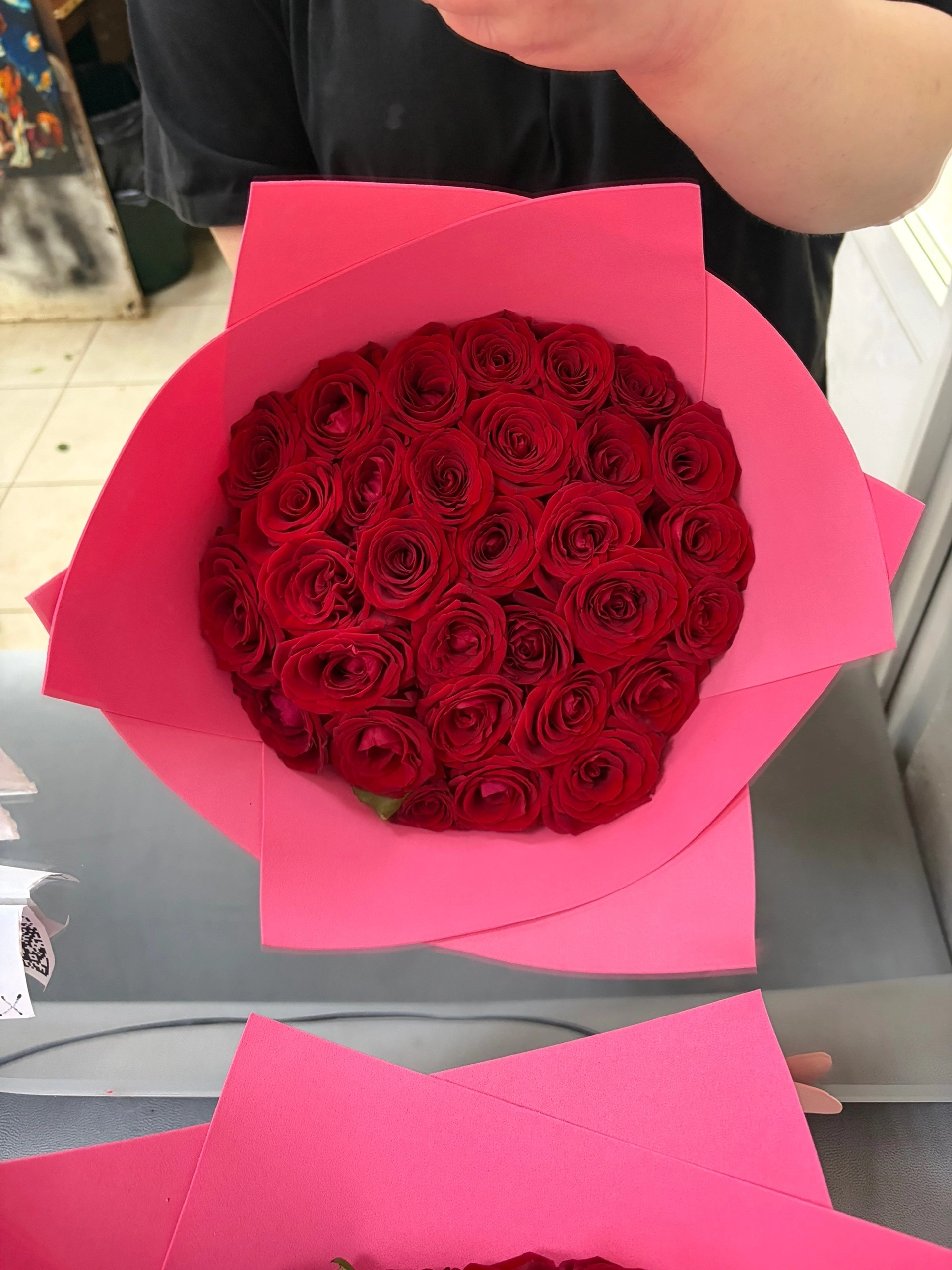 31 роза 30 сантиметров